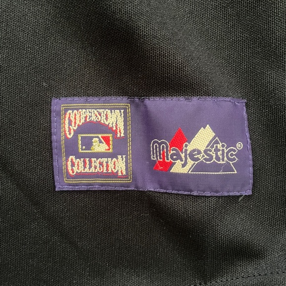 Majestic Cooperstown Collection San Francisco Giants Will Clack All Sewn Jersey - Picture 4 of 6